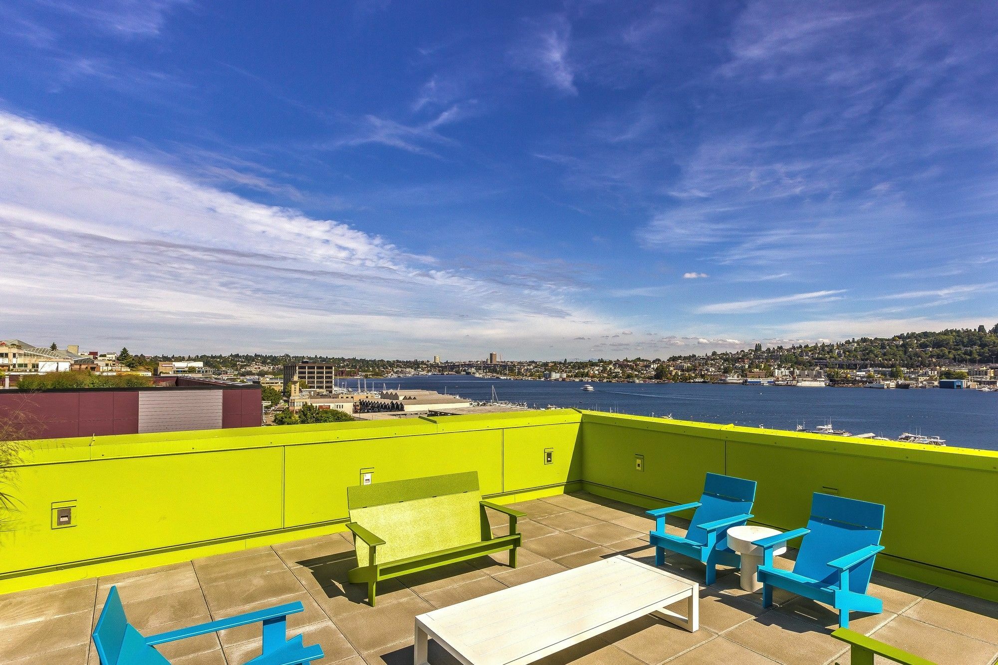 Domicile Suites At Marina Slu Seattle Buitenkant foto